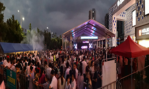 居然之家安徽分公司六安店8月搞事，首屆萬(wàn)人電音狂歡節(jié)圓滿舉行！